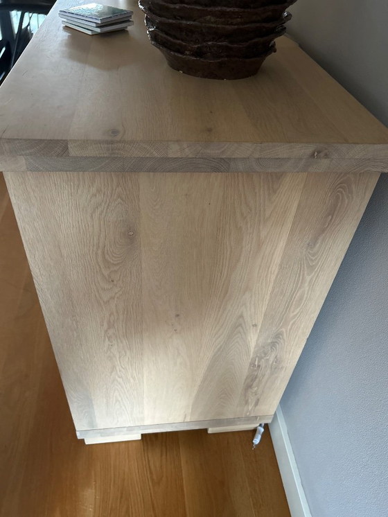 Image 1 of Solid light oak storage furniture (Dutch made)