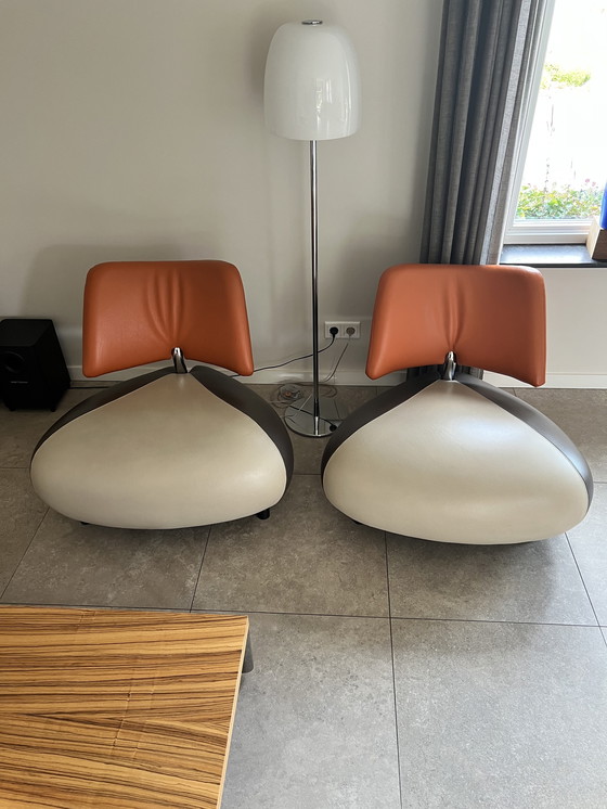 Image 1 of 2 Stück Leolux Pallone Pa Limited Mokassin leer senso