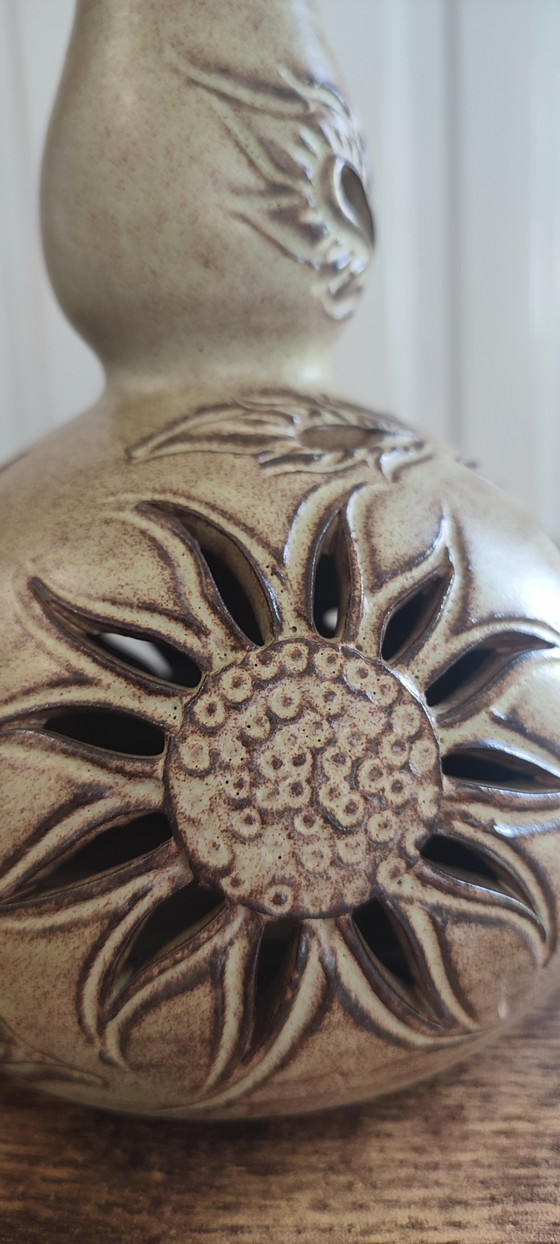 Image 1 of Vallauris ceramic lamp base by Fonck & Mateo