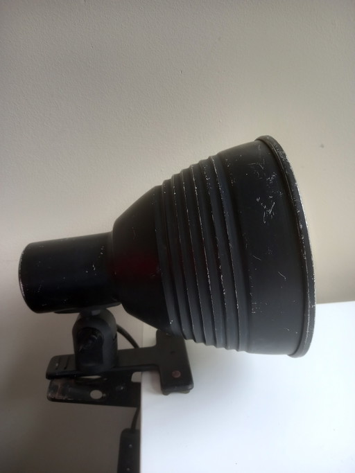 Lampe à pince vintage industrielle Targetti Sankey