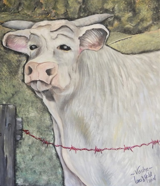 Image 1 of peinture "vache