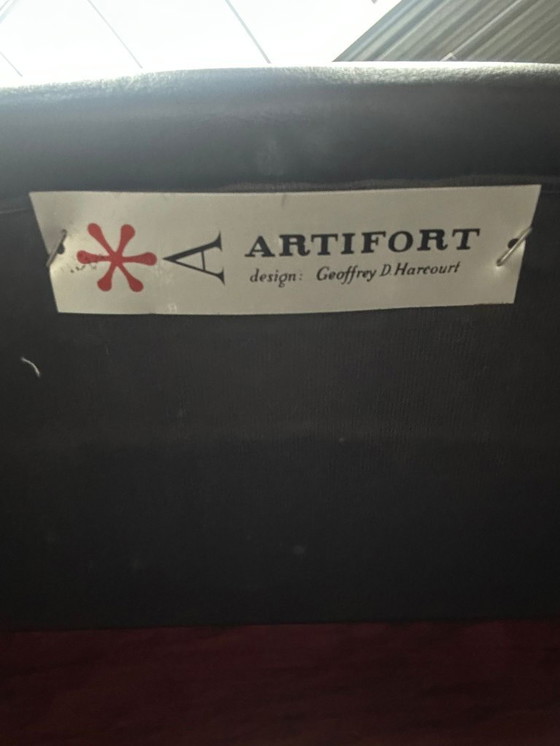 Image 1 of 2x Artifort 040 lounge chair by Geoffrey Harcourt