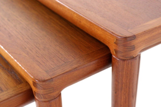 Image 1 of Tables d'appoint gigognes Henry W. Klein pour Bramin, style vintage danois