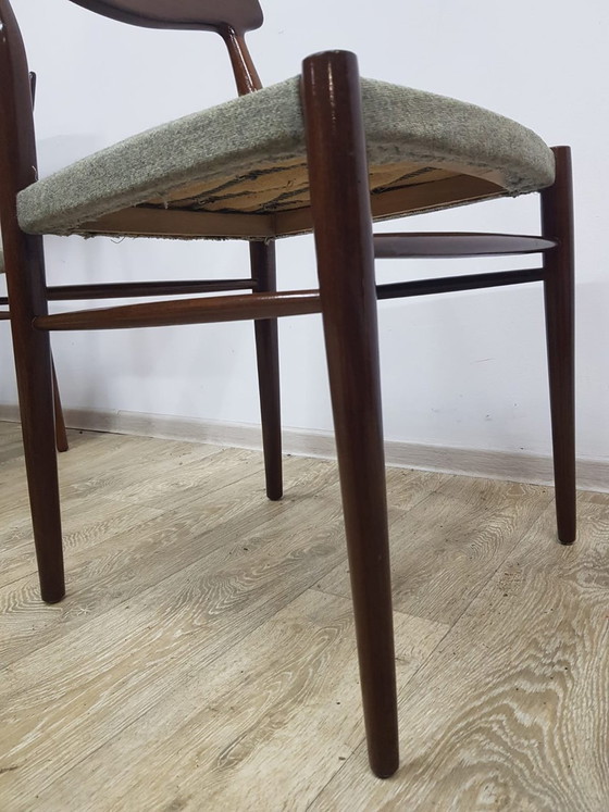 Chaises Mid-Century No. 603 de Lübke, années 1960, Lot de 5 – Chaises de salle à manger, Mid Century Modern (photo 11 of 17)