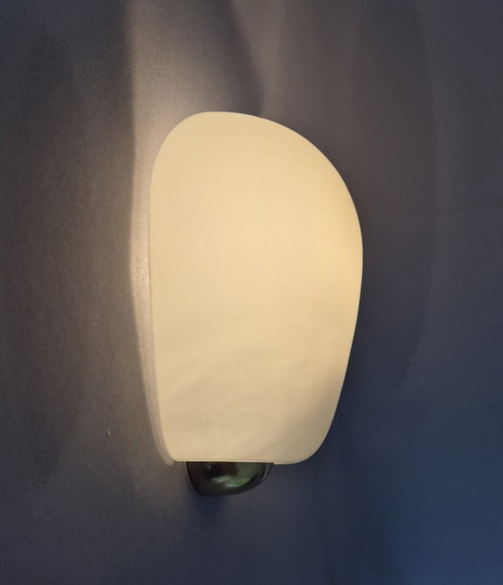 Image 1 of Vintage Mid-Century Glass Wall light Wilhelm Wagenfeld Peill & Putzler