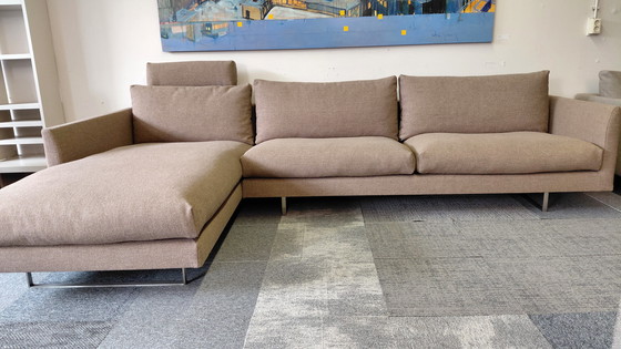 Image 1 of Montis Axel corner sofa refurbished brown