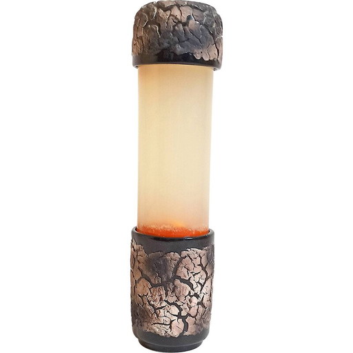 Vintage ceramic Fat Lava lamp by Luc Vallauris, 1970