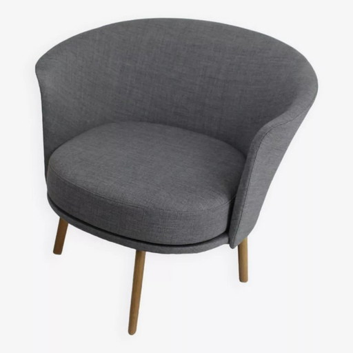 Dorso Lounge Chair von GamFratesi für HAY, Dänemark – stoelen fauteuils, Textile, Wood