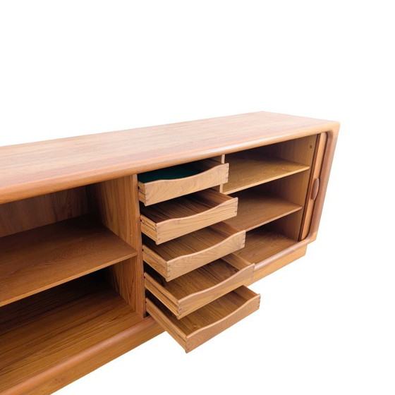 Credenza Midcentury Dyrlund danese in Teak con Ante a Serrandina – Credenze, Legno (photo 6 of 11)