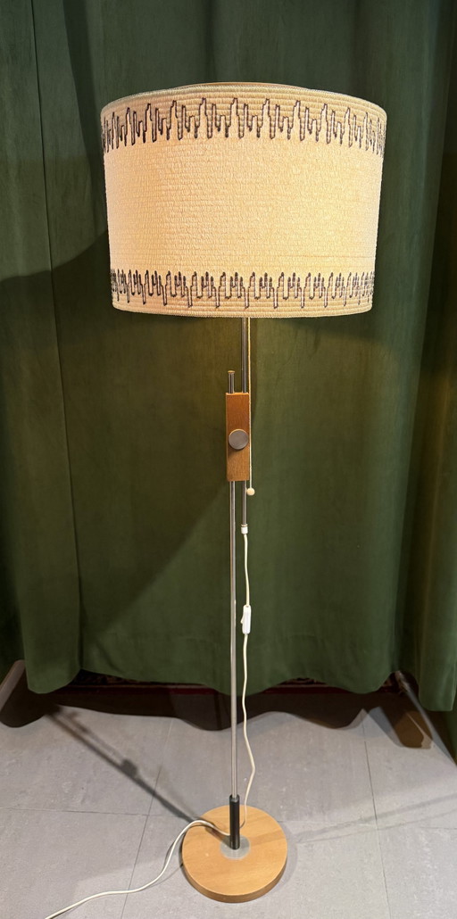 Lampadaire vintage – vloerlampen, Metal, Textile