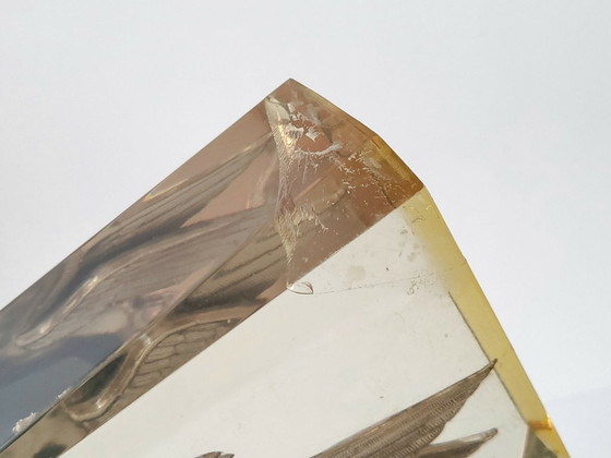 Image 1 of Escultura de un caballo alado, Pegaso, Sagitario, de la década de 1970, resina y mármol.