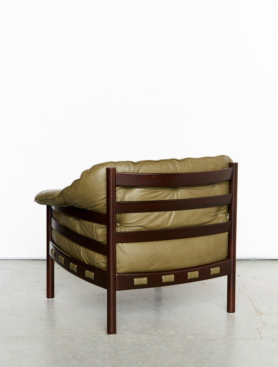 Image 1 of Pair Mid-Century Armchairs By Sven Ellekaer For Coja