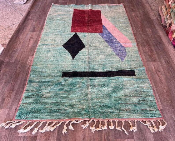 Traditioneller marokkanischer Teppich 250cm x 150cm – Teppiche & Läufer, Wool (photo 4 of 10)