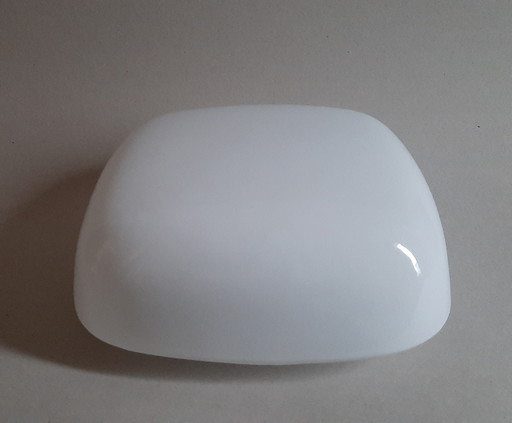 Opal glass ceiling lamp "Bauhaus"