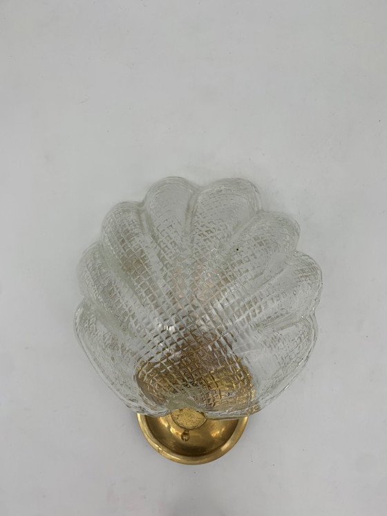 Image 1 of applique singola, lampade da parete di murano attribuita a Seguso