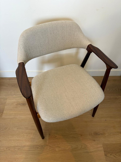 Sillón Mahjongg vintage Vlaardingen | Juan Andersen | wengué bouclé | década de 1960