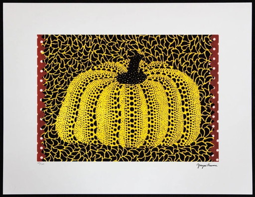 Nach Yayoi Kusama, Kürbis, Lithografie, 1990er Jahre