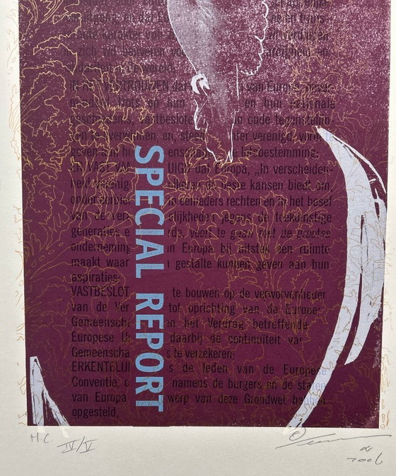 Image 1 of Serigrafía de Charles Vermaas