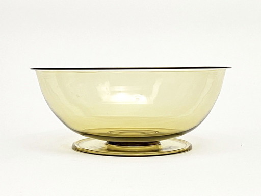 Murano glass bowl from the 1930s attributed to Vittorio Zecchin for Cappellin and Venini