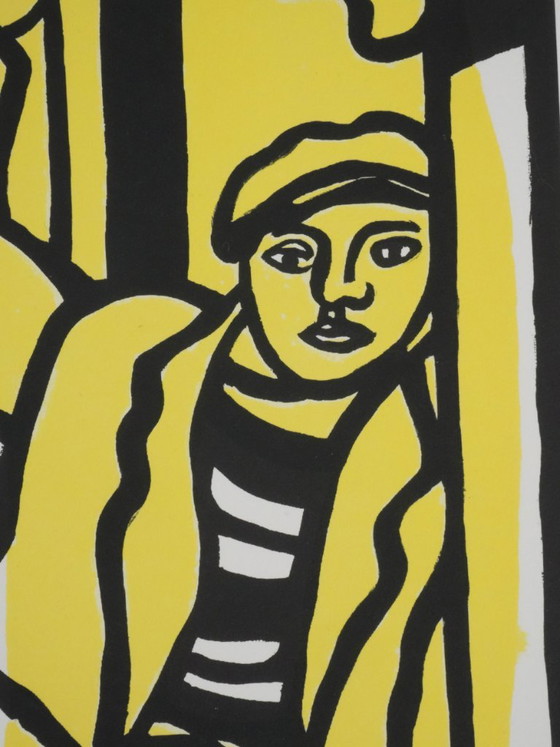 Fernand Leger : Les Constructeurs, Lithographie Signée – Lithographies et sérigraphies, Paper (photo 7 of 9)