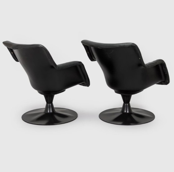 Image 1 of Yrjö Kukkapuro Par de sillones “Junior” para Haimi, 