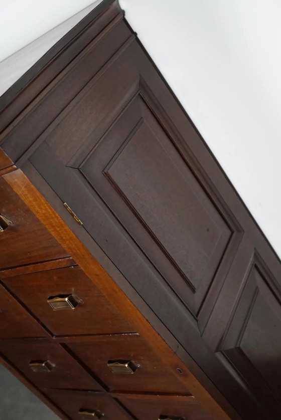 Image 1 of Mobiletto/cassettiera olandese in mogano, anni '30