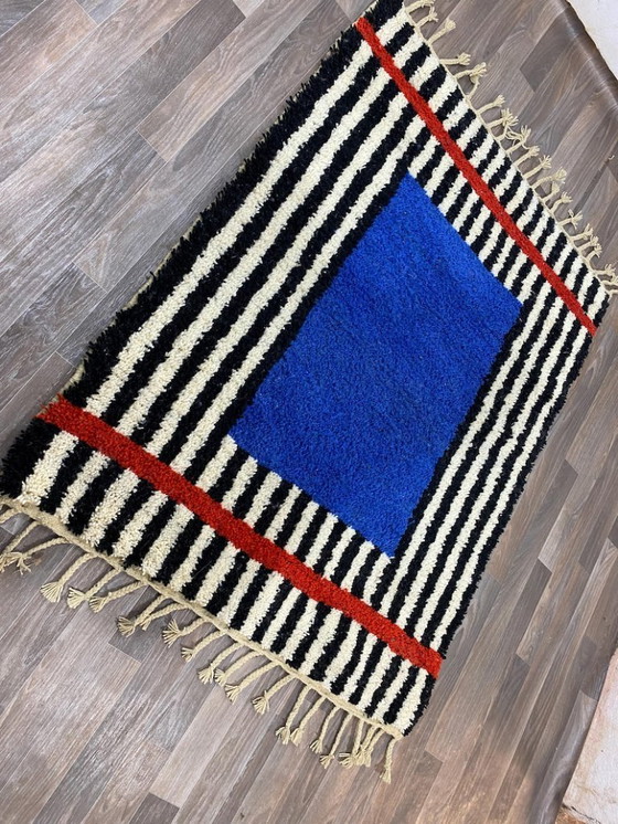 Image 1 of Tapis marocain artigianale en laine 200cmx150cm