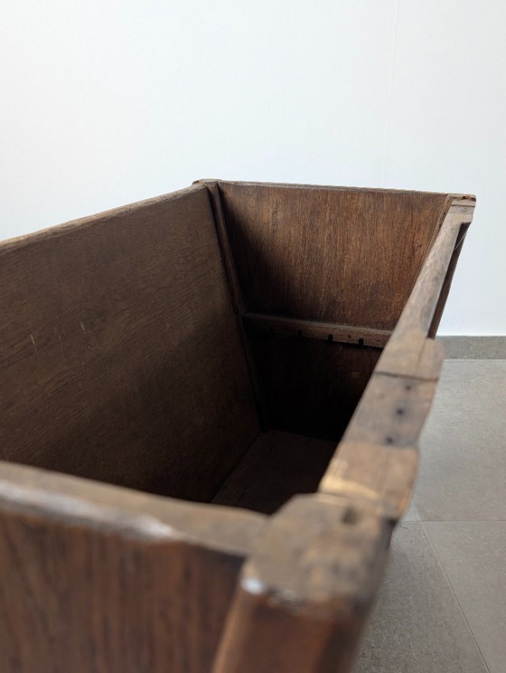Image 1 of Wabi-Sabi Danish Solid Wood Planter, Aarhus, Denmark, 1940s