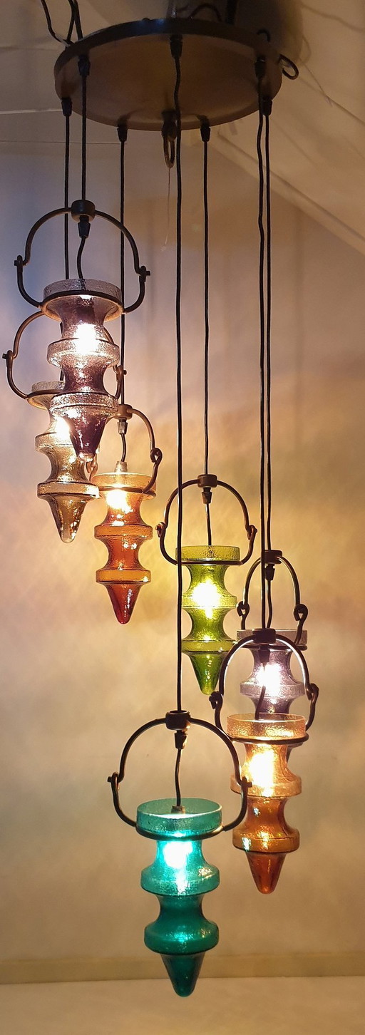 Nanny Still for Massive / St. Lambert Stalactite Pendant Lamp XL