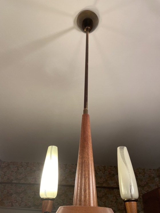 Image 1 of Lámpara colgante moderna danesa de mediados de siglo