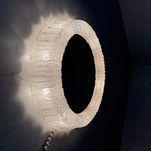 Beleuchteter und ausziehbarer Spiegel von Hillebrand, 1970er Jahre