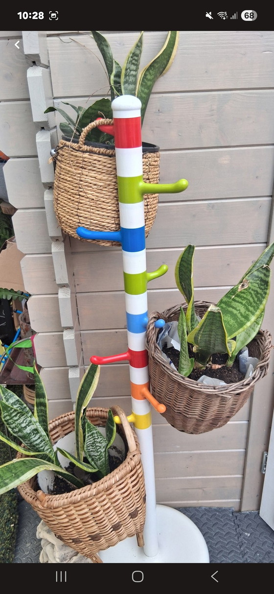 Image 1 of Ikea Krokig coat rack Memphis style 