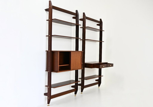 Italian Wall Units, 1960s, Set of 2