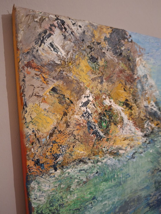 Original Oil Painting Kathleen Storme, "Het Impulsieve Moment" (2021), Paintings & Drawings, Wood, Canvas (photo 6 of 12)
