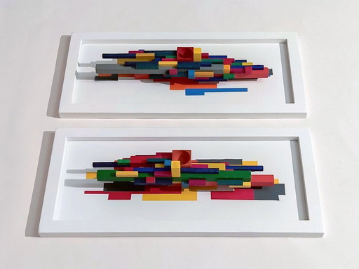 sculpture murale set of 2 Vormalux nr 2 + 3