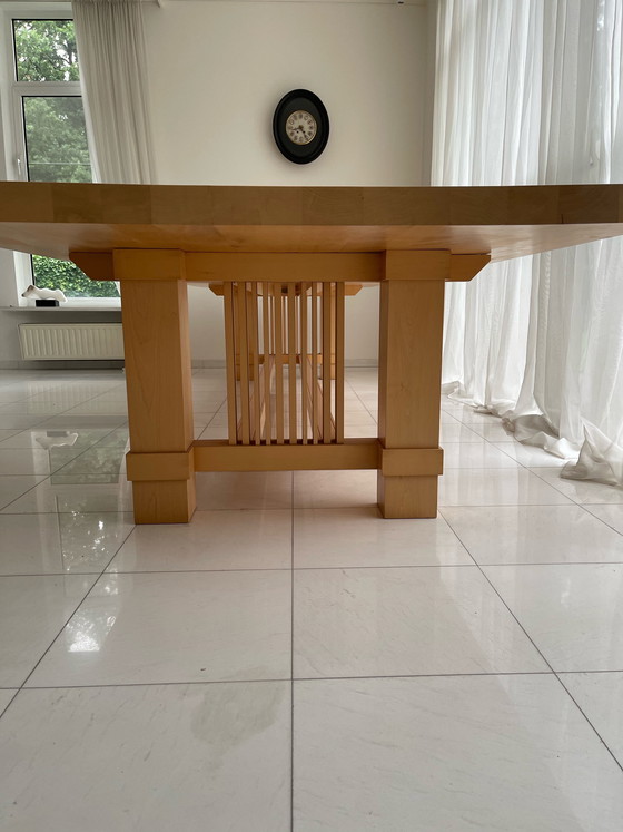 Image 1 of Großer, einzigartiger XXL-Tisch aus Ahornholz, maßgefertigt!