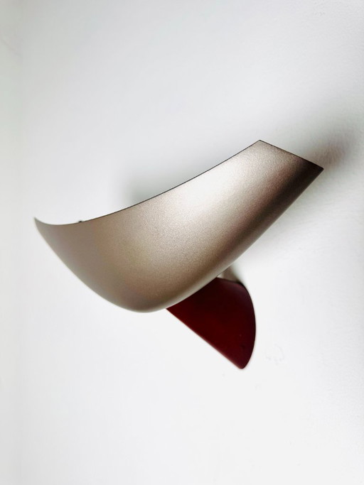 'Servul' Uplighter Wall Lamps by Josep Lluís Cà for Arteluce, Italy 1990s – wandlampen, Wood (photo 2 of 7)