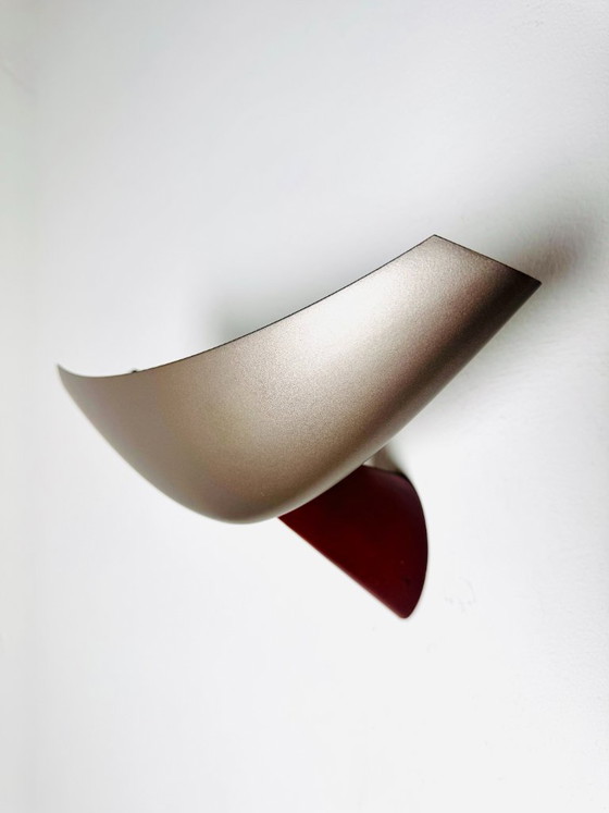 'Servul' Uplighter Wall Lamps by Josep Lluís Cà for Arteluce, Italy 1990s – Wall lights, Wood (photo 2 of 7)