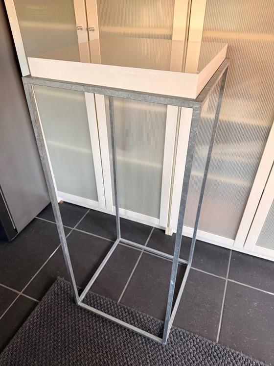 Colonna standard plateau Porta piante – rvs (photo 6 of 6)