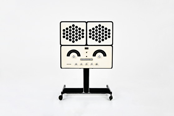 Image 1 of Stereofonische RR-126 Radio van F.lli Castiglioni voor Brionvega, jaren 1960