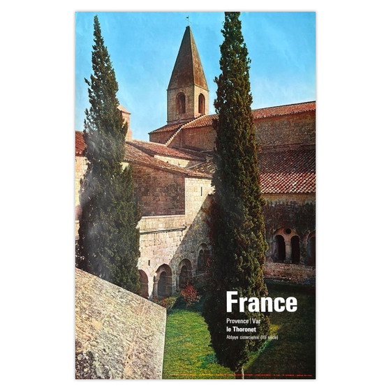 COLLECTIEF - DRAEGER TOERISME Poster Frankrijk - Le Thoronet Var (Franceschi) 1960 – Paper (photo 5 of 5)