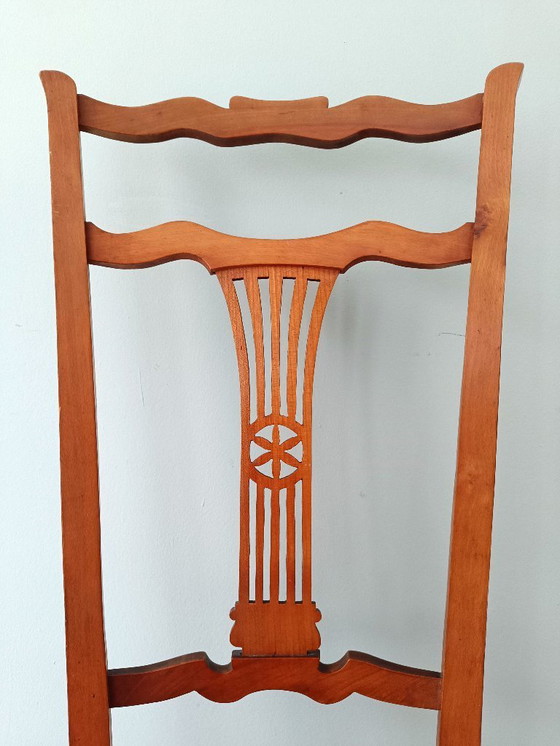 Image 1 of Caned nursery chair