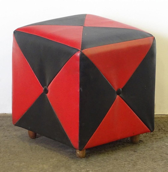 Mid-Century Stool or Ottoman – Mid Century Modern (photo 4 of 4)