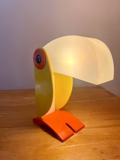 Toucan Lamp from Old Timer Ferrari, 1970s