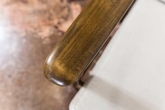 Image 1 of Mid Century moderne fauteuil GFM-142 van Edmund Homa, Polen, 1960