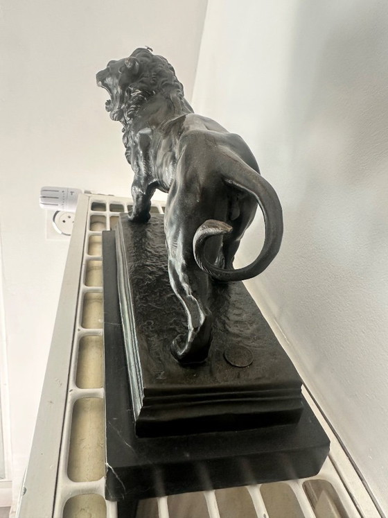 Image 1 of Lion en bronze 