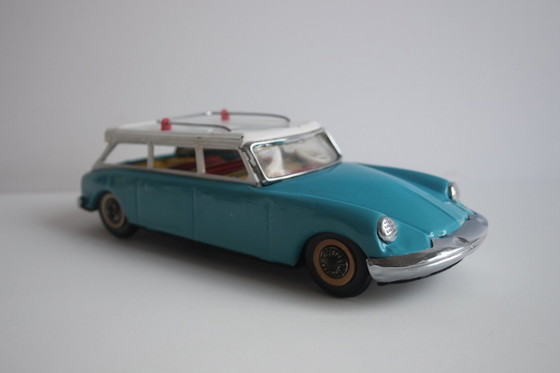 Image 1 of Vintage tin model car, Citroën DS station wagon, 1960s. 