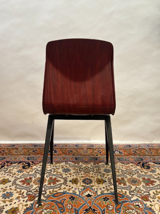 Sedia Vintage Galvanitas Pagholz – Anni '60 – Design Industriale – Sedie da pranzo, Wood (photo 4 of 9)