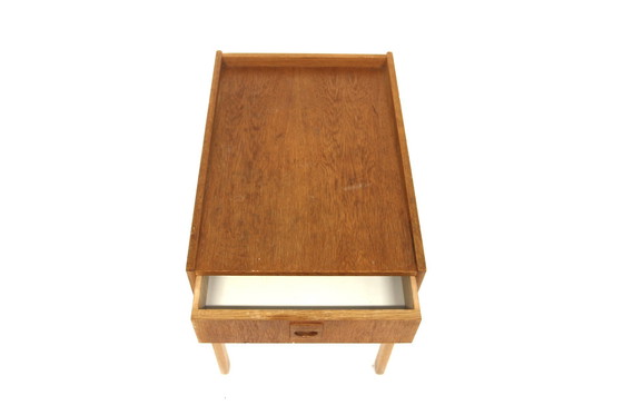 Image 1 of Scandinavian Oak Bedside Table, Sweden, 1960