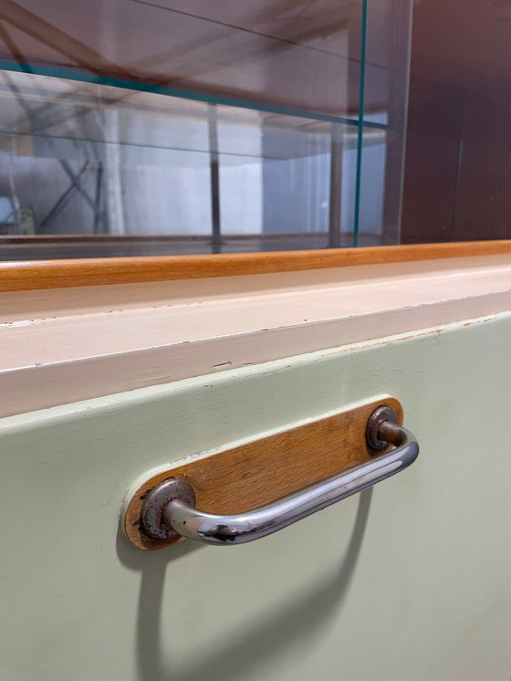 Image 1 of Mobile buffet cecoslovacco d'epoca di Tatra Nábytok - 1960 Mid-Century